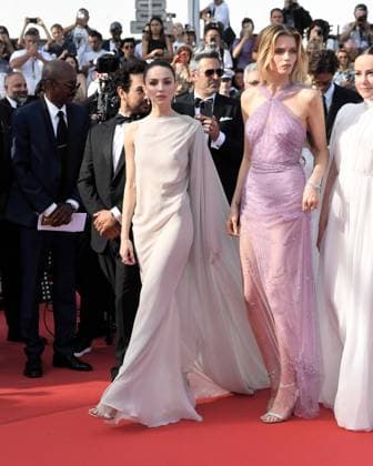 Cannes, 77th Cannes Film Festival 2024, Red carpet film Horizon: An American Saga In the photo: Ella Hunt  Copyright: xAlbertoxTerenghix xipa-agency.nex xPoolxPhotoxEventsx03x IPA_Agency_IPA46269867