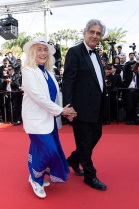 B MontÃ e des marches du film Â Horizon An american saga Â lors du 77eme Festival International du Film de Cannes Brigitte Fossey, guest MontÃ e des marches du film Â Horizon An american saga Â lors du 77eme Festival International du Film de Cannes, au Palais des Festivals Ã Cannes Le 19 mai 2024 Olivier Borde Bestimage Red carpet of the movie Â Horizon An american saga Â during the 77th Cannes International Film Festival at the Palais des Festivals in Cannes, France On may 18th 2024 Cannes France  Copyright: xOLIVIERxBORDEx xBESTIMAGExOLIVIERxBORDEx xBESTIMAGEx