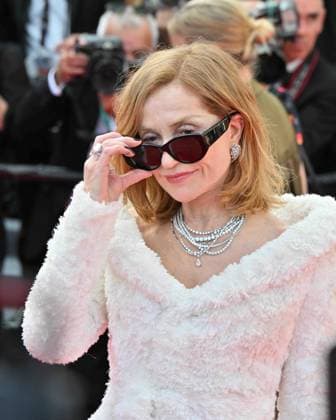 Cannes, 77th Cannes Film Festival 2024, Red Carpet Horizon: An American Saga In the photo: Isabelle Huppert  Copyright: xManuelexMangiarottix xipa-agencyx xPoolxPhotoxEventsx03x IPA_Agency_IPA46271409