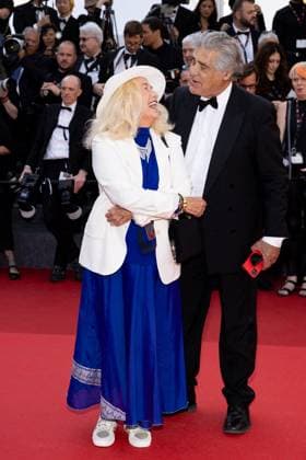 M MontÃ e des marches du film Â Horizon An american saga Â lors du 77eme Festival International du Film de Cannes Brigitte Fossey, guest MontÃ e des marches du film Â Horizon An american saga Â lors du 77eme Festival International du Film de Cannes, au Palais des Festivals Ã Cannes Le 19 mai 2024 Jacovides Moreau Bestimage Red carpet of the movie Â Horizon An american saga Â during the 77th Cannes International Film Festival at the Palais des Festivals in Cannes, France On may 19th 2024 Cannes France  Copyright: xJACOVIDES-MOREAUx xBESTIMAGExJACOVIDES-MOREAUx xBESTIMAGEx