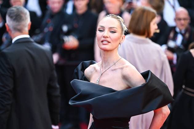 News - Horizon : An American Saga Red Carpet - The 77th Annual Cannes Film Festival Candice Swanepoel attends the Horizon: An American Saga Red Carpet at the 77th annual Cannes Film Festival at Palais des Festivals on May 19, 2024 in Cannes, France. Cannes Palais des Festival France Copyright: xStefanosxKyriazisx xLiveMediax LPN_1362637