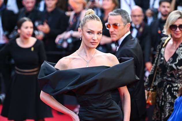 News - Horizon : An American Saga Red Carpet - The 77th Annual Cannes Film Festival Candice Swanepoel attends the Horizon: An American Saga Red Carpet at the 77th annual Cannes Film Festival at Palais des Festivals on May 19, 2024 in Cannes, France. Cannes Palais des Festival France Copyright: xStefanosxKyriazisx xLiveMediax LPN_1362641