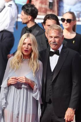 J MontÃ e des marches du film Â Horizon An american saga Â lors du 77eme Festival International du Film de Cannes Sienna Miller, Kevin Costner MontÃ e des marches du film Â Horizon An american saga Â lors du 77eme Festival International du Film de Cannes, au Palais des Festivals Ã Cannes On may 19th 2024 Jacovides Moreau Bestimage Red carpet of the movie Â Horizon An american saga Â during the 77th Cannes International Film Festival at the Palais des Festivals in Cannes, France On may 19th 2024 Cannes France  Copyright: xJACOVIDES-MOREAUx xBESTIMAGExJACOVIDES-MOREAUx xBESTIMAGEx