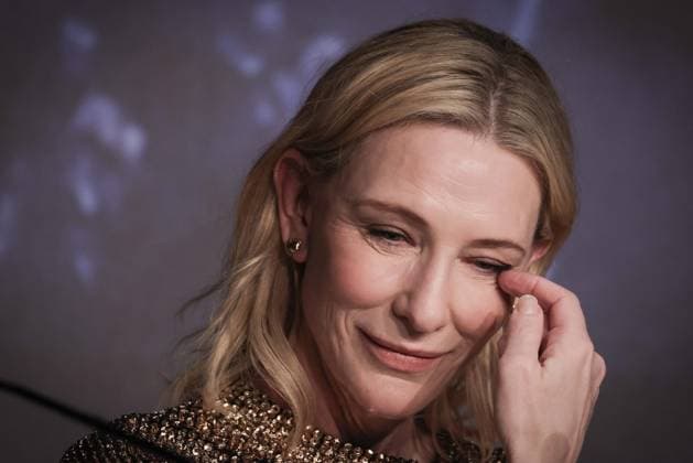 Cannes Rumours Press Conference DB Cate Blanchett attends the Rumours press conference ahead of the 77th annual Cannes Film Festival at Palais des Festivals on May 19, 2024 in Cannes, France. Photo by David Boyer ABACAPRESS.COM Cannes France  Copyright: xBoyerxDavid ABACAx