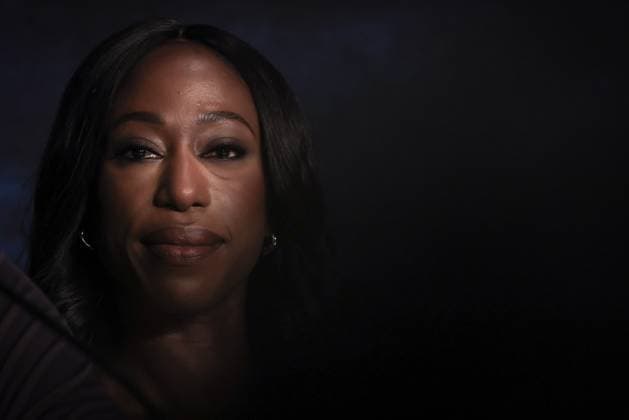 Cannes Rumours Press Conference DB Nikki Amuka-Bird attends the Rumours press conference ahead of the 77th annual Cannes Film Festival at Palais des Festivals on May 19, 2024 in Cannes, France. Photo by David Boyer ABACAPRESS.COM Cannes France  Copyright: xBoyerxDavid ABACAx