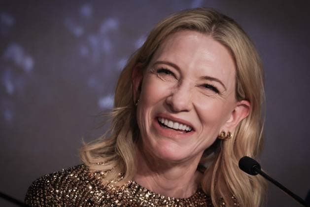 Cannes Rumours Press Conference DB Cate Blanchett attends the Rumours press conference ahead of the 77th annual Cannes Film Festival at Palais des Festivals on May 19, 2024 in Cannes, France. Photo by David Boyer ABACAPRESS.COM Cannes France  Copyright: xBoyerxDavid ABACAx