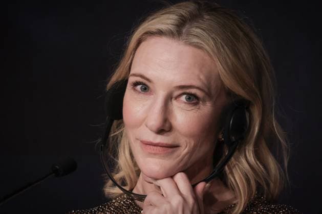 Cannes Rumours Press Conference DB Cate Blanchett attends the Rumours press conference ahead of the 77th annual Cannes Film Festival at Palais des Festivals on May 19, 2024 in Cannes, France. Photo by David Boyer ABACAPRESS.COM Cannes France  Copyright: xBoyerxDavid ABACAx