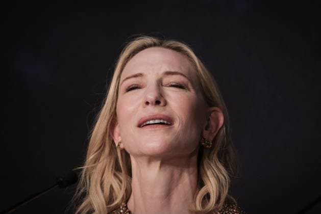 Cannes Rumours Press Conference DB Cate Blanchett attends the Rumours press conference ahead of the 77th annual Cannes Film Festival at Palais des Festivals on May 19, 2024 in Cannes, France. Photo by David Boyer ABACAPRESS.COM Cannes France  Copyright: xBoyerxDavid ABACAx
