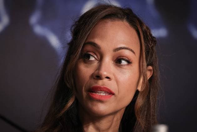 Cannes Emilia Perez Press Conference DB Zoe Saldana attending the Emilia Perez press conference ahead of the 77th annual Cannes Film Festival at Palais des Festivals on May 19, 2024 in Cannes, France. Photo by Davids Boyer ABACAPRESS.COM Cannes France  Copyright: xBoyerxDavid ABACAx