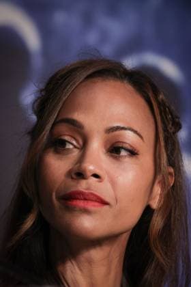 Cannes Emilia Perez Press Conference DB Zoe Saldana attending the Emilia Perez press conference ahead of the 77th annual Cannes Film Festival at Palais des Festivals on May 19, 2024 in Cannes, France. Photo by Davids Boyer ABACAPRESS.COM Cannes France  Copyright: xBoyerxDavid ABACAx