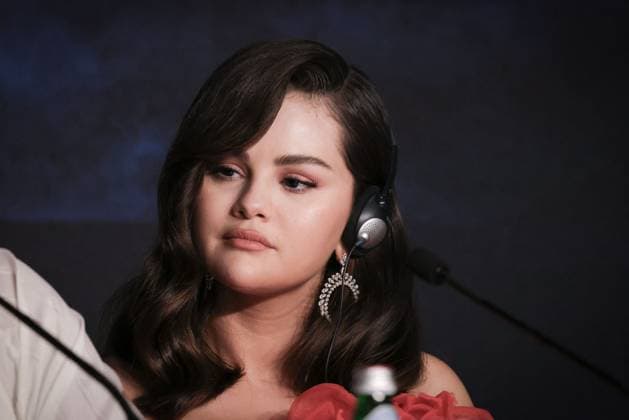 Cannes Emilia Perez Press Conference DB Selena Gomez attending the Emilia Perez press conference ahead of the 77th annual Cannes Film Festival at Palais des Festivals on May 19, 2024 in Cannes, France. Photo by Davids Boyer ABACAPRESS.COM Cannes France  Copyright: xBoyerxDavid ABACAx