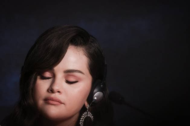 Cannes Emilia Perez Press Conference DB Selena Gomez attending the Emilia Perez press conference ahead of the 77th annual Cannes Film Festival at Palais des Festivals on May 19, 2024 in Cannes, France. Photo by Davids Boyer ABACAPRESS.COM Cannes France  Copyright: xBoyerxDavid ABACAx