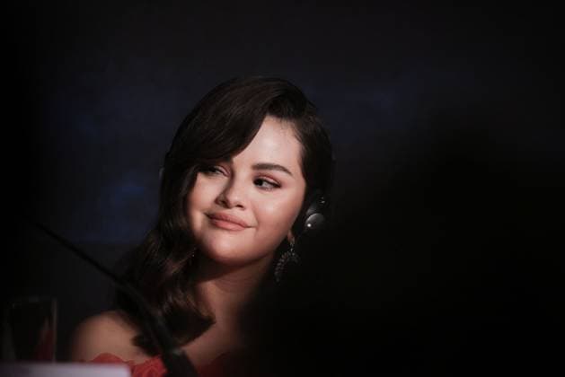 Cannes Emilia Perez Press Conference DB Selena Gomez attending the Emilia Perez press conference ahead of the 77th annual Cannes Film Festival at Palais des Festivals on May 19, 2024 in Cannes, France. Photo by Davids Boyer ABACAPRESS.COM Cannes France  Copyright: xBoyerxDavid ABACAx
