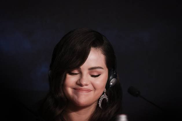 Cannes Emilia Perez Press Conference DB Selena Gomez attending the Emilia Perez press conference ahead of the 77th annual Cannes Film Festival at Palais des Festivals on May 19, 2024 in Cannes, France. Photo by Davids Boyer ABACAPRESS.COM Cannes France  Copyright: xBoyerxDavid ABACAx
