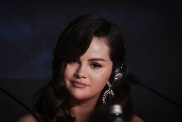 Cannes Emilia Perez Press Conference DB Selena Gomez attending the Emilia Perez press conference ahead of the 77th annual Cannes Film Festival at Palais des Festivals on May 19, 2024 in Cannes, France. Photo by Davids Boyer ABACAPRESS.COM Cannes France  Copyright: xBoyerxDavid ABACAx
