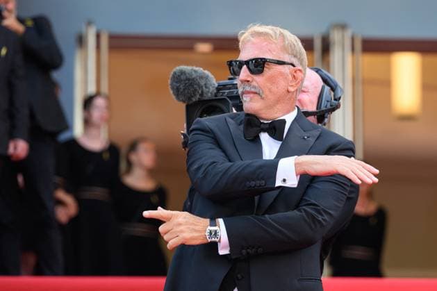Cannes Horizon: An American Saga Red Carpet NG Kevin Costner attending the ?Horizon: An American Saga? Screening and Red Carpet at Palais Des Festivals in Cannes, France on May 19 2024 as part of the 77th Cannes Film Festival. Photo by Nicolas Genin ABACAPRESS.COM Cannes France  Copyright: xGeninxNicolas ABACAx
