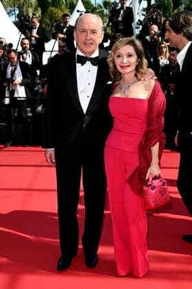 Cannes, France: Cannes, 77th Cannes Film Festival 2024, Red carpet film Horizon: An American Saga In the photo: Tomas Arana, Silvia Damiani Cannes France  - ZUMAp169 20240519_zea_p169_1313 Copyright: xSimonexComix