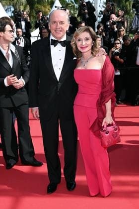 Cannes, France: Cannes, 77th Cannes Film Festival 2024, Red carpet film Horizon: An American Saga In the photo: Tomas Arana, Silvia Damiani Cannes France  - ZUMAp169 20240519_zea_p169_1342 Copyright: xSimonexComix