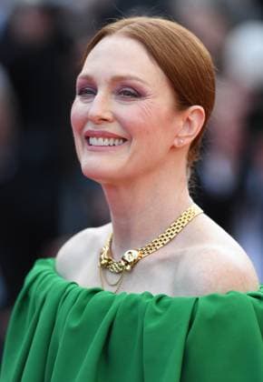 American actress Julianne Moore attends the premiere of Horizon: An American Saga at the 77th Cannes Film Festival in Cannes, France on Sunday, May 19, 2024.  CAN202405191003 RUNExHELLESTAD