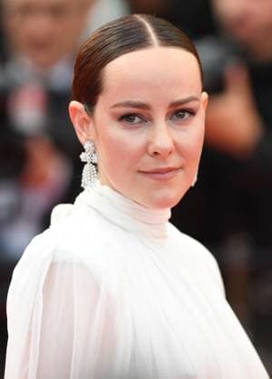 American actress Jena Malone attends the premiere of Horizon: An American Saga at the 77th Cannes Film Festival in Cannes, France on Sunday, May 19, 2024.  CAN202405191004 RUNExHELLESTAD