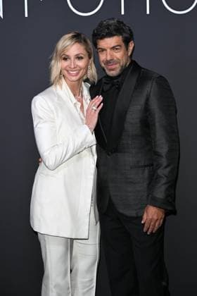 Cannes, 77th Cannes Film Festival 2024, 2024 Kering, Women in motion Awards and Cannes Film Festival Presidential Dinner. in the photo Pierfrancesco Favino, Anna Ferzetti  Copyright: xSimonexComix xipa-agency.netx xPoolxPhotoxEventsx03x IPA_Agency_IPA46281909