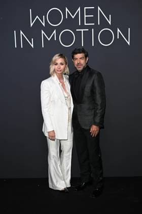 Cannes, 77th Cannes Film Festival 2024, 2024 Kering, Women in motion Awards and Cannes Film Festival Presidential Dinner. in the photo Pierfrancesco Favino, Anna Ferzetti  Copyright: xSimonexComix xipa-agency.netx xPoolxPhotoxEventsx03x IPA_Agency_IPA46281901