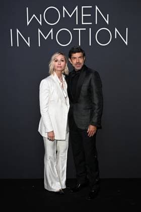 Cannes, 77th Cannes Film Festival 2024, 2024 Kering, Women in motion Awards and Cannes Film Festival Presidential Dinner. in the photo Pierfrancesco Favino, Anna Ferzetti  Copyright: xSimonexComix xipa-agency.netx xPoolxPhotoxEventsx03x IPA_Agency_IPA46281907