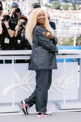 77eme Festival International du Film de Cannes Photocall with Les femmes au Balcon 77th International Cannes Film Festival Photocall with Les Femmes au Balcon movie cast 305196 2024 05 19 Alpes Maritimes Cannes France Beausson Diagne, Nadege  Copyright: xTerencexBaelenx STAR_305196_043