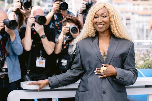77eme Festival International du Film de Cannes Photocall with Les femmes au Balcon 77th International Cannes Film Festival Photocall with Les Femmes au Balcon movie cast 305196 2024 05 19 Alpes Maritimes Cannes France Beausson Diagne, Nadege  Copyright: xTerencexBaelenx STAR_305196_044