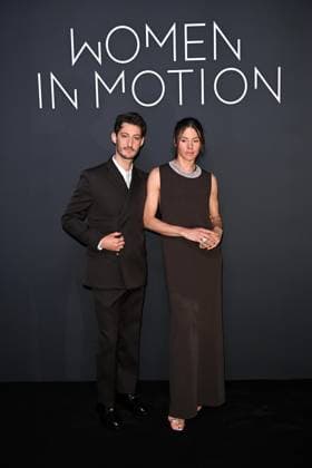 Cannes, 77th Cannes Film Festival 2024, 2024 Kering, Women in motion Awards and Cannes Film Festival Presidential Dinner. in the photo Pierre Niney, Natasha Andrews  Copyright: xSimonexComix xipa-agency.netx xPoolxPhotoxEventsx03x IPA_Agency_IPA46283244