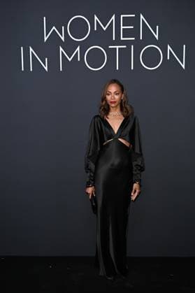 Cannes, 77th Cannes Film Festival 2024, 2024 Kering, Women in motion Awards and Cannes Film Festival Presidential Dinner. in the photo Zoe Saldana  Copyright: xSimonexComix xipa-agency.netx xPoolxPhotoxEventsx03x IPA_Agency_IPA46283296
