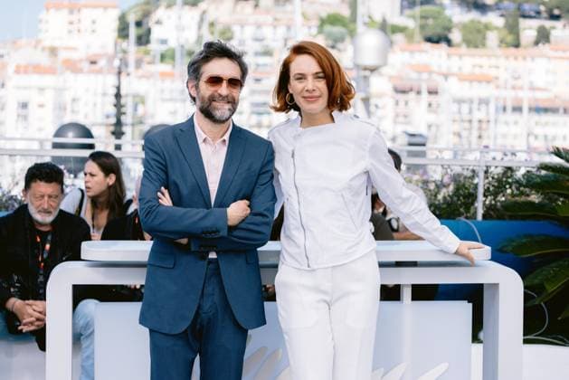 77eme Festival International du Film de Cannes Photocall with Le Proces du Chien 77th International cannes Film Festival Photocall with Le Proces du Chien 305199 2024 05 19 Alpes Maritimes Cannes France Dosch, Laetitia  Copyright: xTerencexBaelenx STAR_305199_010