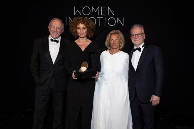 B Award ceremony during the Women in Motion dinner by the Kering group, Place de la Castre, at the 77th Cannes International Film Festival Francois Henri Pinault, Donna Langley, Iris Knobloch, Thierry FrÃ maux Award ceremony during the Women in Motion dinner by the Kering group, Place de la Castre, at the 77th Festival International du Film de Cannes On May 19, 2024 Olivier Borde Bestimage Women in Motion 2024 Award during the Kering And Cannes Film Festival Official Dinner, at the 77th annual Cannes Film Festival On May 19, 2024 Cannes France  Copyright: xOLIVIERxBORDEx xBESTIMAGExOLIVIERxBORDEx xBESTIMAGEx