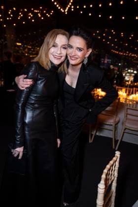 B PersonnalitÃ s aun diner Women in Motion par le groupe Kering, Place de la Castre, lors du 77eme Festival International du Film de Cannes Isabelle Huppert et Eva Green PersonnalitÃ s au diner Women in Motion par le groupe Kering, Place de la Castre, lors du 77eme Festival International du Film de Cannes Le 19 mai 2024 Olivier Borde Bestimage 2024 Kering Women In Motion Awards and Cannes Film Festival Presidential Dinner at the 77th annual Cannes Film Festival at the Place de la Castre On May 19, 2024 Cannes France  Copyright: xOLIVIERxBORDEx xBESTIMAGExOLIVIERxBORDEx xBESTIMAGEx