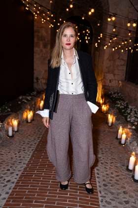 B PersonnalitÃ s aun diner Women in Motion par le groupe Kering, Place de la Castre, lors du 77eme Festival International du Film de Cannes Justine Triet PersonnalitÃ s au diner Women in Motion par le groupe Kering, Place de la Castre, lors du 77eme Festival International du Film de Cannes Le 19 mai 2024 Olivier Borde Bestimage 2024 Kering Women In Motion Awards and Cannes Film Festival Presidential Dinner at the 77th annual Cannes Film Festival at the Place de la Castre On May 19, 2024 Cannes France  Copyright: xOLIVIERxBORDEx xBESTIMAGExOLIVIERxBORDEx xBESTIMAGEx