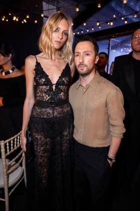 B PersonnalitÃ s aun diner Women in Motion par le groupe Kering, Place de la Castre, lors du 77eme Festival International du Film de Cannes Anja Rubik, Anthony Vaccarello PersonnalitÃ s au diner Women in Motion par le groupe Kering, Place de la Castre, lors du 77eme Festival International du Film de Cannes Le 19 mai 2024 Olivier Borde Bestimage 2024 Kering Women In Motion Awards and Cannes Film Festival Presidential Dinner at the 77th annual Cannes Film Festival at the Place de la Castre On May 19, 2024 Cannes France  Copyright: xOLIVIERxBORDEx xBESTIMAGExOLIVIERxBORDEx xBESTIMAGEx
