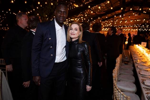 B PersonnalitÃ s aun diner Women in Motion par le groupe Kering, Place de la Castre, lors du 77eme Festival International du Film de Cannes Omar Sy, Isabelle Huppert PersonnalitÃ s au diner Women in Motion par le groupe Kering, Place de la Castre, lors du 77eme Festival International du Film de Cannes Le 19 mai 2024 Olivier Borde Bestimage 2024 Kering Women In Motion Awards and Cannes Film Festival Presidential Dinner at the 77th annual Cannes Film Festival at the Place de la Castre On May 19, 2024 Cannes France  Copyright: xOLIVIERxBORDEx xBESTIMAGExOLIVIERxBORDEx xBESTIMAGEx