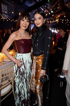B PersonnalitÃ s aun diner Women in Motion par le groupe Kering, Place de la Castre, lors du 77eme Festival International du Film de Cannes Michelle Yeoh, Raline Shah PersonnalitÃ s au diner Women in Motion par le groupe Kering, Place de la Castre, lors du 77eme Festival International du Film de Cannes Le 19 mai 2024 Olivier Borde Bestimage 2024 Kering Women In Motion Awards and Cannes Film Festival Presidential Dinner at the 77th annual Cannes Film Festival at the Place de la Castre On May 19, 2024 Cannes France  Copyright: xOLIVIERxBORDEx xBESTIMAGExOLIVIERxBORDEx xBESTIMAGEx