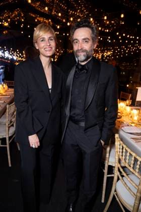 B PersonnalitÃ s aun diner Women in Motion par le groupe Kering, Place de la Castre, lors du 77eme Festival International du Film de Cannes Judith Godreche, Mathieu Demy PersonnalitÃ s au diner Women in Motion par le groupe Kering, Place de la Castre, lors du 77eme Festival International du Film de Cannes Le 19 mai 2024 Olivier Borde Bestimage 2024 Kering Women In Motion Awards and Cannes Film Festival Presidential Dinner at the 77th annual Cannes Film Festival at the Place de la Castre On May 19, 2024 Cannes France  Copyright: xOLIVIERxBORDEx xBESTIMAGExOLIVIERxBORDEx xBESTIMAGEx