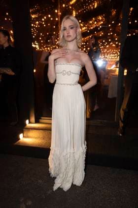 B PersonnalitÃ s aun diner Women in Motion par le groupe Kering, Place de la Castre, lors du 77eme Festival International du Film de Cannes Lara Cosima PersonnalitÃ s au diner Women in Motion par le groupe Kering, Place de la Castre, lors du 77eme Festival International du Film de Cannes Le 19 mai 2024 Olivier Borde Bestimage 2024 Kering Women In Motion Awards and Cannes Film Festival Presidential Dinner at the 77th annual Cannes Film Festival at the Place de la Castre On May 19, 2024 Cannes France  Copyright: xOLIVIERxBORDEx xBESTIMAGExOLIVIERxBORDEx xBESTIMAGEx