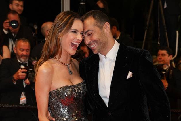 M MontÃ e des marches du film Â The Substance Â lors du 77eme Festival International du Film de Cannes Alessandra Ambrosio, Mohammed Al Turki MontÃ e des marches du film Â The Substance Â lors du 77eme Festival International du Film de Cannes, au Palais des Festivals Ã Cannes Le 19 mai 2024 Jacovides Moreau Bestimage Red carpet of the movie Â The Substance Â during the 77th Cannes International Film Festival at the Palais des Festivals in Cannes, France On may 19th 2024 Cannes France  Copyright: xJACOVIDES-MOREAUx xBESTIMAGExJACOVIDES-MOREAUx xBESTIMAGEx
