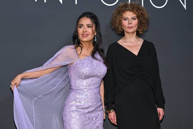 Cannes 2024 Kering Women In Motion Salma Hayek, Donna Langley attending the Kering Women In Motion Awards party ahead of the 77th Cannes Film Festival in Cannes, France on May 19, 2024. Photo by Julien Reynaud APS-Medias ABACAPRESS.COM Cannes France  Copyright: xReynaudxJulien APS-Medias ABACAx