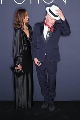 Cannes - Kering And Cannes Film Festival Official Dinner Zoe Saldana and Jacques Audiard attends Kering and Cannes Film Festival Official Dinner attends a Women In Motion talk at the 77th annual Cannes Film Festival at Majestic Hotel on May 19, 2024 in Cannes, France. Photo by Jerome DominÃ ABACAPRESS.COM  Copyright: xDominexJerome ABACAx