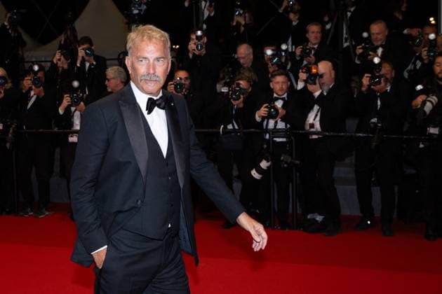 Cannes - Horizon: An American Saga Screening Kevin Costner depart the Horizon: An American Saga Red Carpet at the 77th annual Cannes Film Festival at Palais des Festivals on May 19, 2024 in Cannes, France. Photo by Shootpix ABACAPRESS.COM Cannes France  Copyright: xShootpix ABACAx