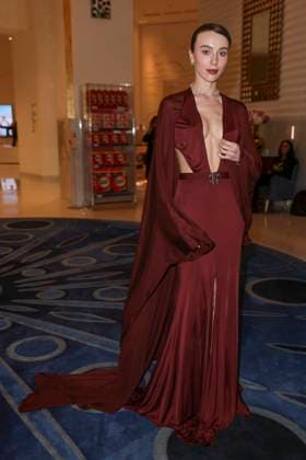 Cannes - Mary Leest At The Martinez Mary Leest is spotted at Hotel Martinez during the 77th Cannes Film Festival on May 19, 2024 in Cannes, France. Photo by Marco Piovanotto ABACAPRESS.COM Cannes France  Copyright: xPiovanottoxMarco ABACAx