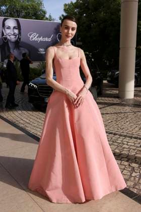 Cannes - Mary Leest At The Martinez Mary leest is spotted at Hotel Martinez during the 77th Cannes Film Festival on May 19, 2024 in Cannes, France. Photo by Marco Piovanotto ABACAPRESS.COM Cannes France  Copyright: xPiovanottoxMarco ABACAx