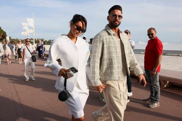 Cannes - Nabilla Benattia And Thomas Vergara At The Martinez Nabilla Benattia, Thomas Vergara are spotted at Hotel Martinez during the 77th Cannes Film Festival on May 19, 2024 in Cannes, France. Photo by Marco Piovanotto ABACAPRESS.COM Cannes France  Copyright: xPiovanottoxMarco ABACAx