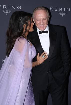 May 19, 2024, Cannes, France: Salma Hayek, FranoÂßois-Henri Pinault attend the 2024 Kering Women In Motion Awards and Cannes Film Festival Presidential Dinner at the 77th annual Cannes Film Festival at the Place de la Castre on May 19, 2024 in Cannes, France. Cannes France - ZUMAs181 20240519_zea_s181_100 Copyright: xDGPx