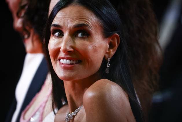 May 19, 2024, Cannes, France: Demi Moore attends the The Substance Red Carpet at the 77th annual Cannes Film Festival at Palais des Festivals on May 19, 2024 in Cannes, France. Cannes France - ZUMAz156 20240519_zip_z156_003 Copyright: xBeataxZawrzelx