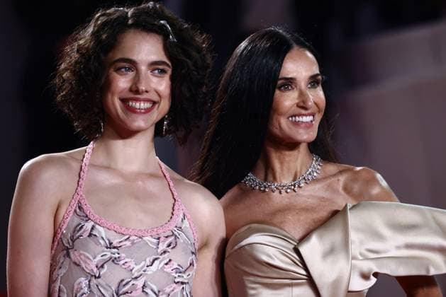 May 19, 2024, Cannes, France: Margaret Qualley and Demi Moore attend the The Substance Red Carpet at the 77th annual Cannes Film Festival at Palais des Festivals on May 19, 2024 in Cannes, France. Cannes France - ZUMAz156 20240519_zip_z156_008 Copyright: xBeataxZawrzelx